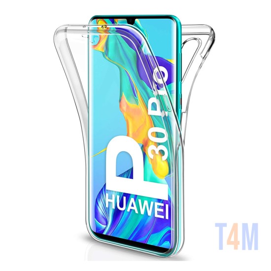 360º Silicon Case for Huawei P30 Pro Transparent